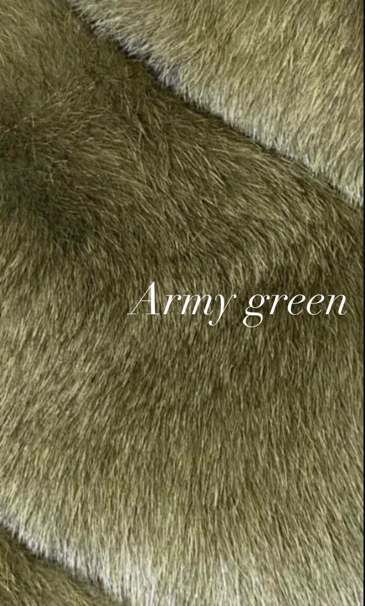 Cropped straight row real fox fur coat (coloured collection)