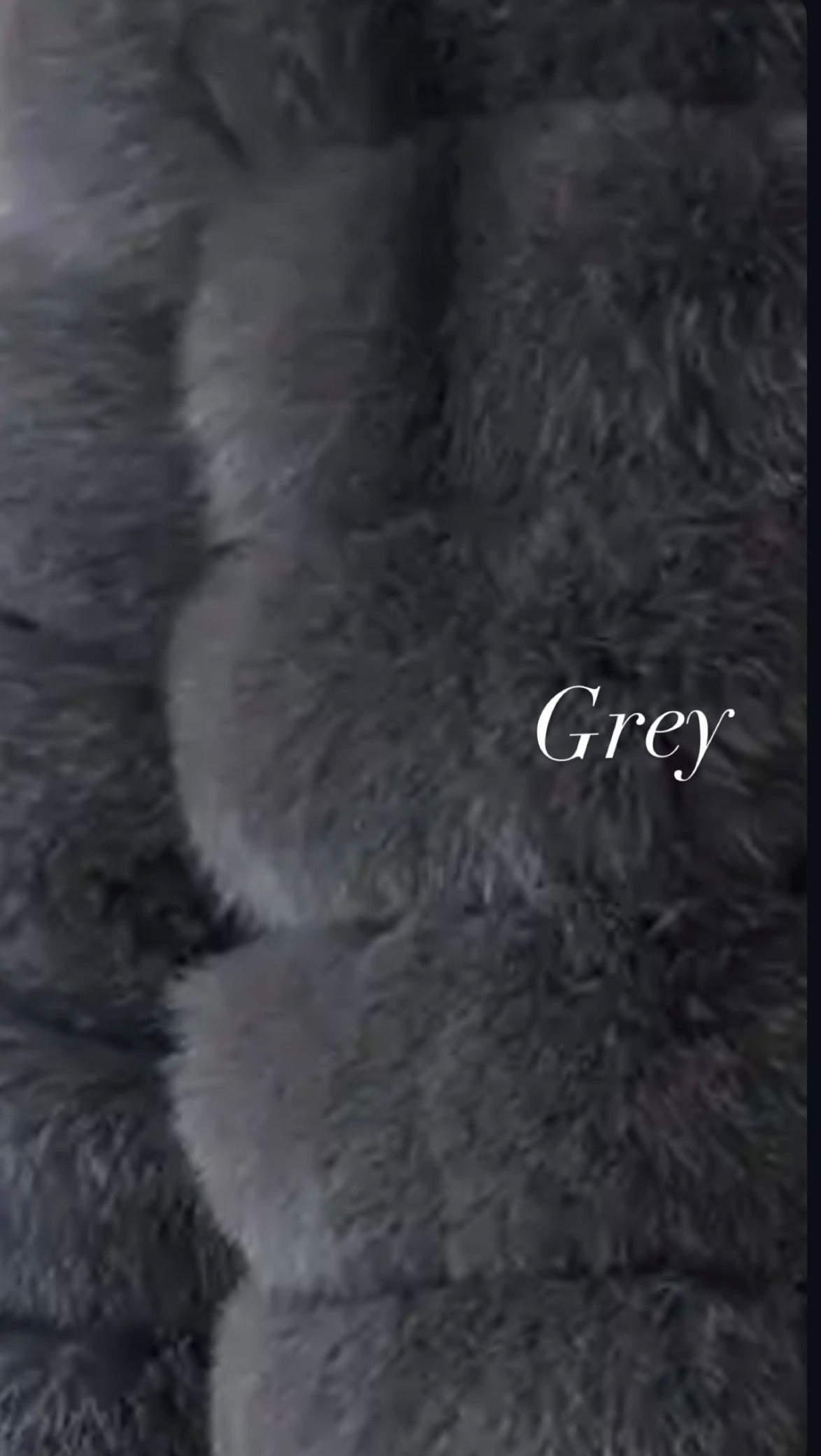 Fox fur gillet