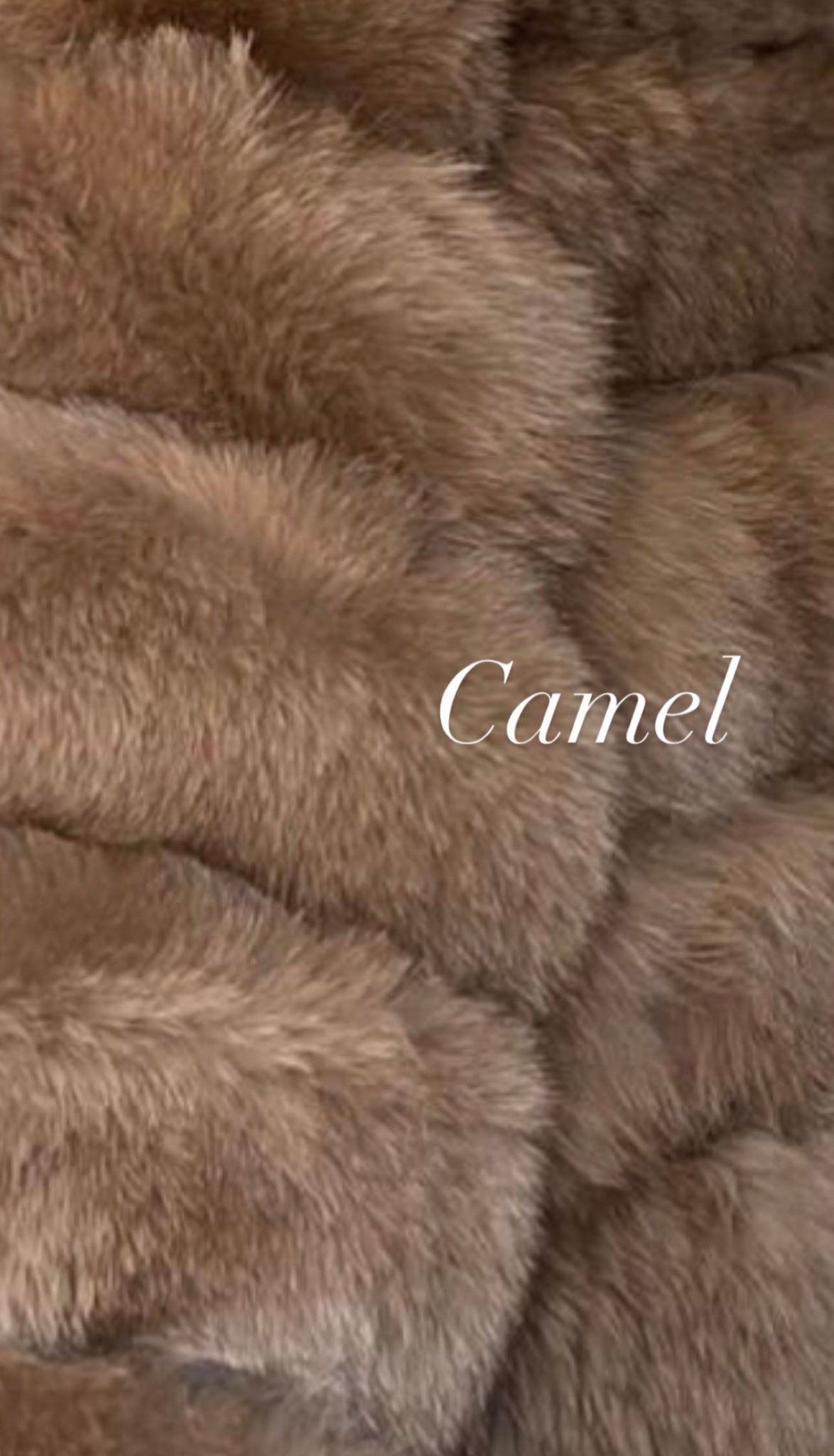 Kids fox fur coats (neutral collection)