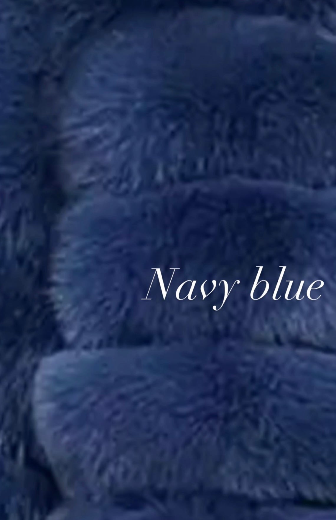 Kids real fur coat (coloured collection)