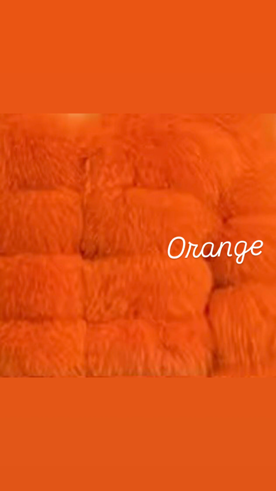 Kids real fur coat (coloured collection)
