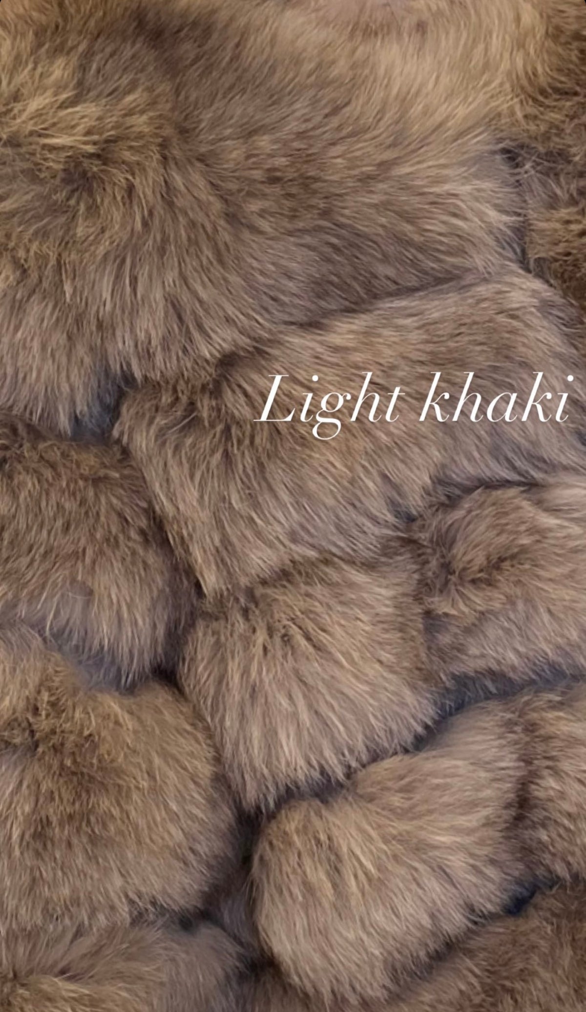 Real Fox Fur Coat